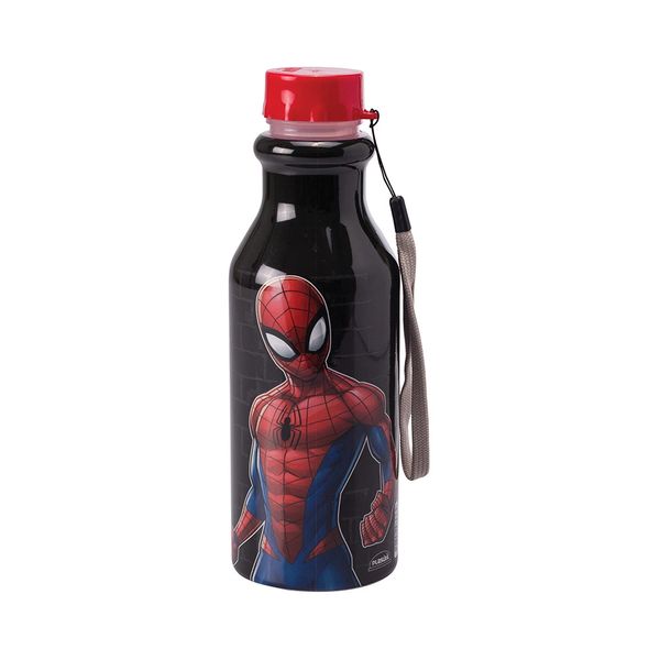 Garrafa Retrô Plasútil Homem Aranha 500ml