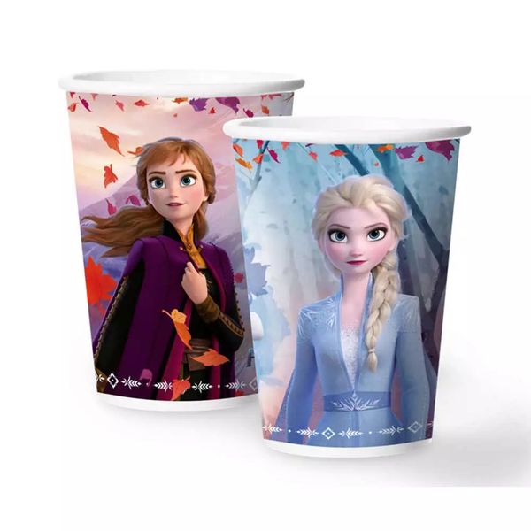 Copo de Papel Regina Frozen II 180ml com 12 Unidades