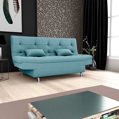 Sofá Cama Salomé Matrix Azul