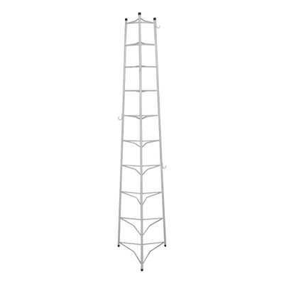 Tripé Porta Panelas Estrela Branco 10 Compartimentos 188cm