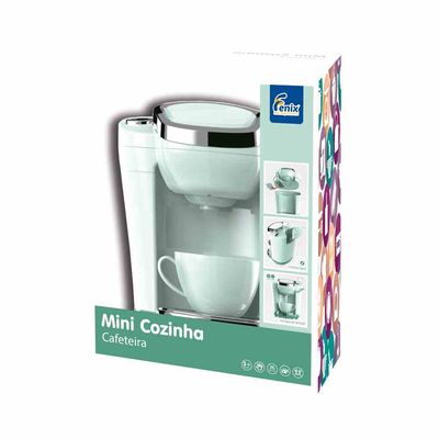 Mini Cozinha - Cafeteira com Som e Luz - LKC-989 - Fenix