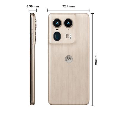 Smartphone Motorola Edge 50 Ultra 5G 512GB - Wood, 24GB RAM Boost, Câmera 50MP Ultra-Pixel, Selfie 50MP e Tela 6,7