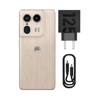 Smartphone Motorola Edge 50 Ultra 5G 512GB - Wood, 24GB RAM Boost, Câmera 50MP Ultra-Pixel, Selfie 50MP e Tela 6,7