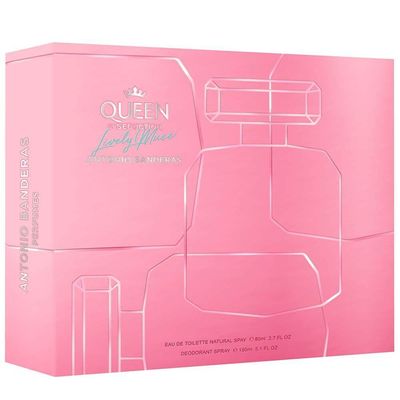 Kit Banderas Queen Of Seduction Lively Muse Feminino - Eau De Toilette 80ml + Desodorante 150ml
