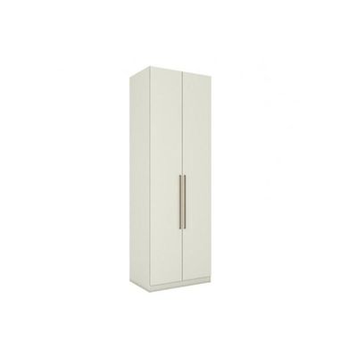 Módulo de Quarto Casal Guarda Roupa c/ 2 Portas MC08 Seletto Areia - Henn