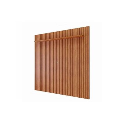 Painel Home Para Tv Até 65 Pol Maragogi Com Prateleira Ripado 185x220cm Cinamomo - Permóbili