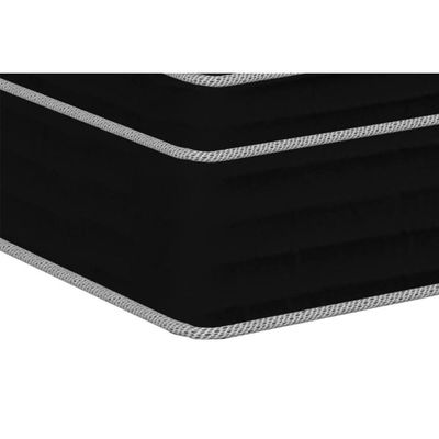 Colchão Queen Molas Ensacadas Star Black D45 Viscoelástico Superpocket (158x198x38) - Ortobom