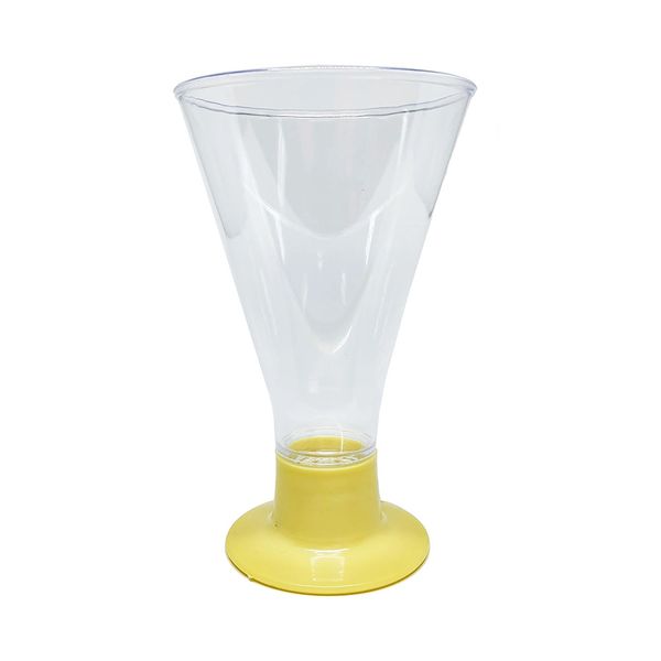 Taça para Bebida e Sobremesa Lsc Toys Amarelo Candy 300ml