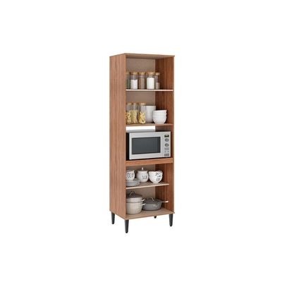 Paneleiro De Cozinha Alpha 2514 C- 1 Forno E 4 Portas 70cm Branco - Carraro