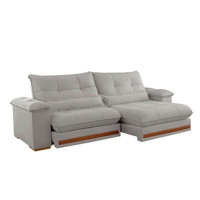 Sofá Dubai Veludo 02 Módulos De 80 Cm B25 Cm Meu Sofá Online B026 Veludo Prata