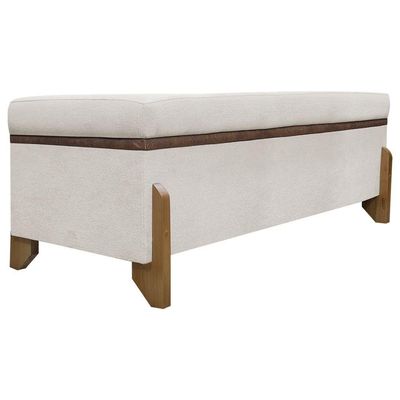 Puff Recamier Versallies 200 Cm Boucle Bege Bouclé