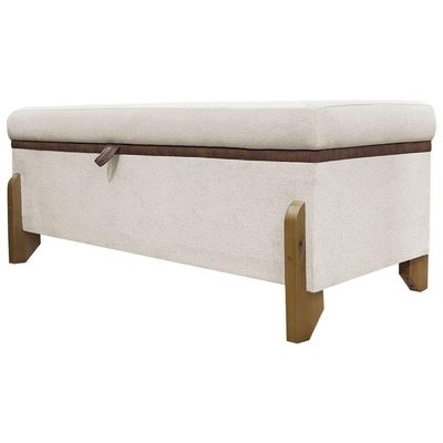 Puff Recamier Versallies 200 Cm Boucle Bege Bouclé