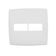 Pial Plus Modulo Placa 1+1 Posto Horiz 4X4 618511