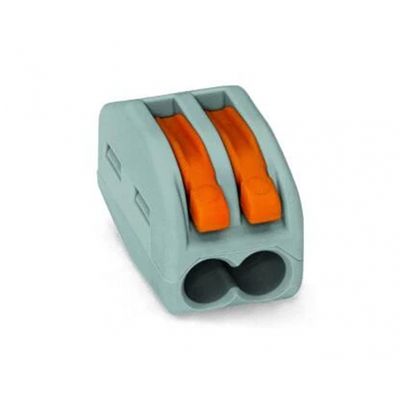 Conector Emenda Wago 2P 32A 222-412 c/50pcs