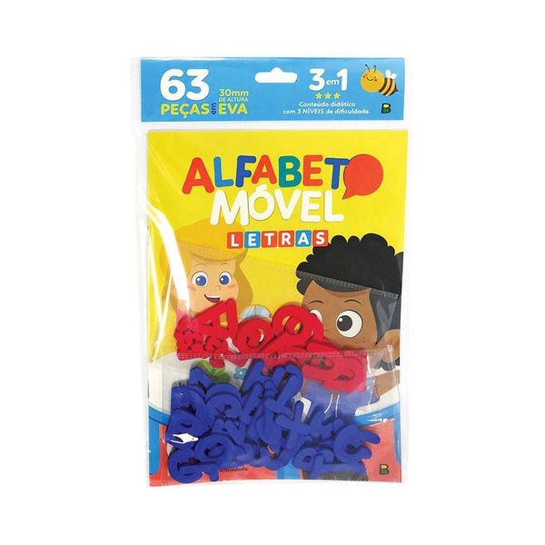 Livro Infantil Todo Livro Atividades com Letras Alfabeto Móvel