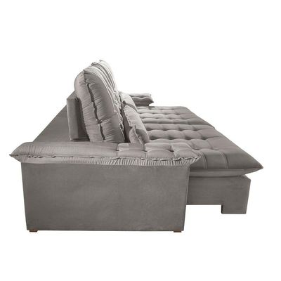 Sofá Victory Veludo 2 Módulos De 100cm B25cm Meu Sofá Online B026 Veludo Prata