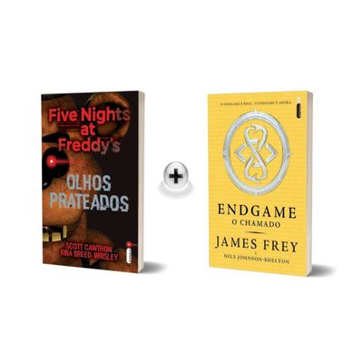 Kit de Livros: Five Nights at Freddys: Olhos Prateados e Endgame: O Chamado (Português) Capa Comum