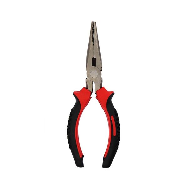 Alicate Bico Western M Cana 15cm Preto e Vermelho