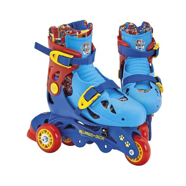 Patins 3 Rodas Patrulha Canina com Acessórios Tamanhos 29 a 32