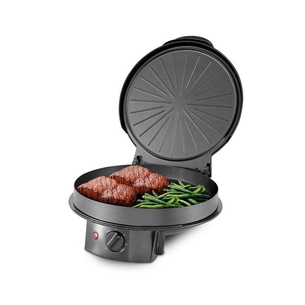 Grill Britânia Dual BGR04P Antiaderrente Preto - 220V