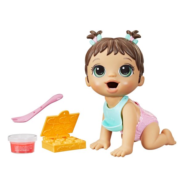 Boneca Baby Alive Hora da Papinha Morena