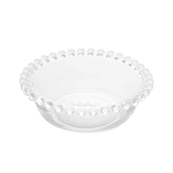 Jogo de Bowls em Vidro Rojemac Peral Cristal 3 Peças 14cm