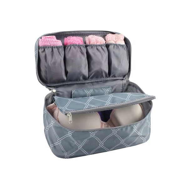 Bolsa Porta Lingerie Jacki Design Cinza