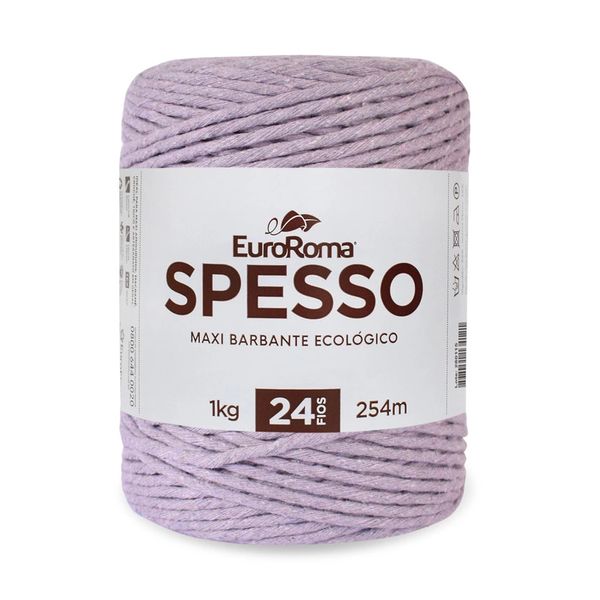 Barbante Spesso Euroroma 4x24 1kg 254m Lilás Claro