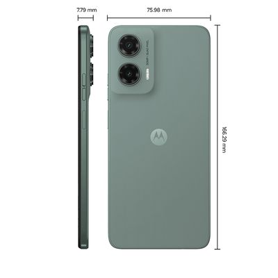 Smartphone Motorola Moto G35 5G 256GB - Cinza, 12GB RAM Boost, Câmera 50 MP + Selfie 16MP e Tela 6,7", Android 14
