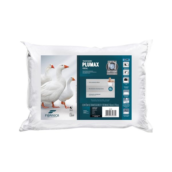 Travesseiro Fibrasca Plumax 50x70cm Travesseiro Fibrasca Plumax 50x70cm