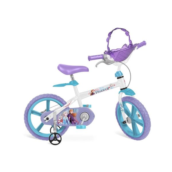 Bicicleta Bandeirante Aro 14 Frozen II