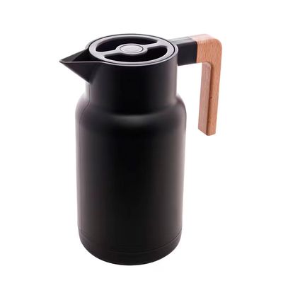 Garrafa Térmica Lyor em Plástico Organic - 1L Preto
