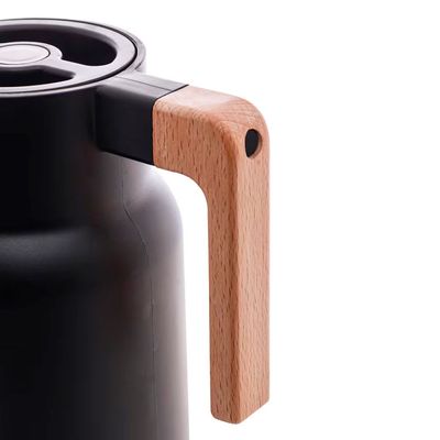 Garrafa Térmica Lyor em Plástico Organic - 1L Preto