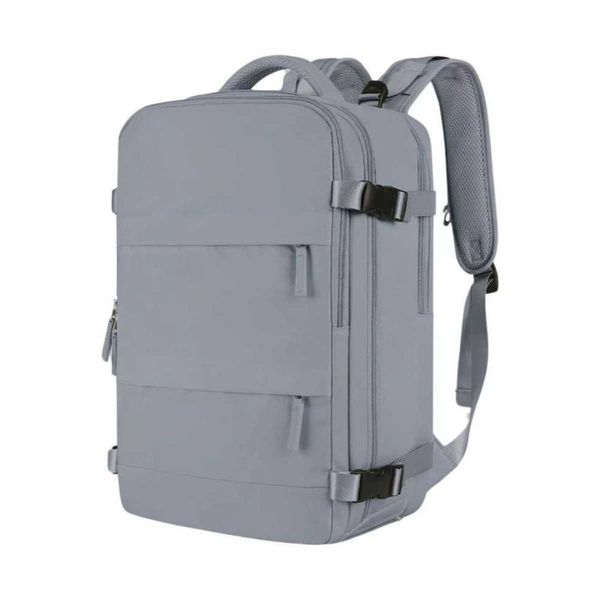 Mochila Mala Bolsa Expansiva Notebook Usb Para Viagem Escola Academia Trabalho Esporte Cinza Mochila Mala Bolsa Expansiva Notebook Usb Para Viagem Escola Academia Trabalho Esporte Cinza