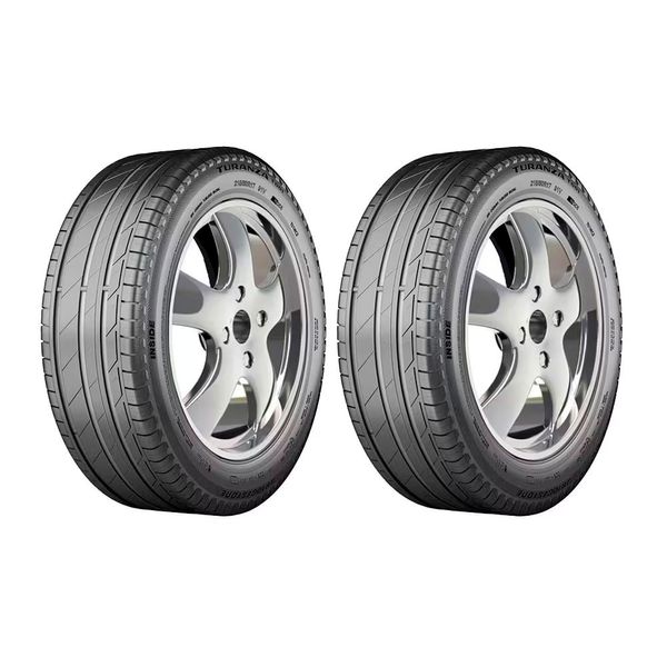 Pneu Aro 17 Bridgestone Turanza T001 205/55 91W - 2 Unidades n/a