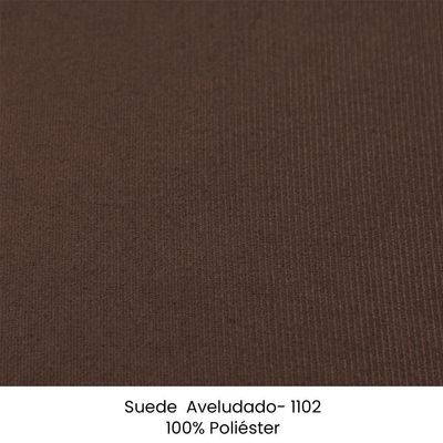Puff Recamier Retro Vic 160cm Suede 1102 Ezz 1102