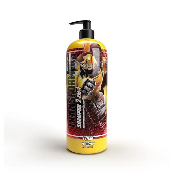 Shampoo 2 em 1 Bumblebee Transformers 1000ml Shampoo 2 em 1 Bumblebee Transformers 1000ml