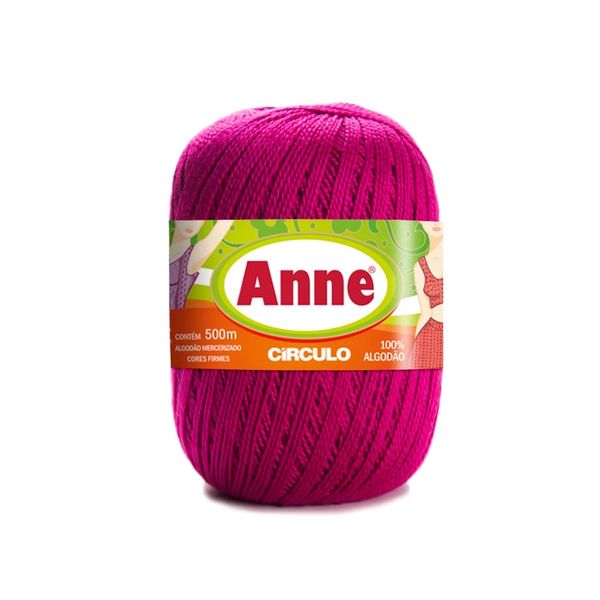 Linha Círculo Anne 500m Nº4/6133 Pink Linha Círculo Anne 500m Nº4/6133 Pink