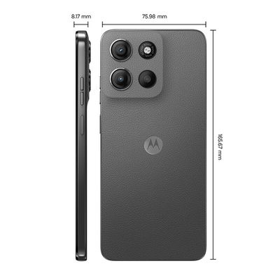 Smartphone Motorola Moto G15 256GB - Grafite, 12GB Ram Boost, Câmera 50MP, Selfie 8MP e Tela 6,7"