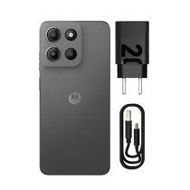 Smartphone Motorola Moto G15 256GB - Grafite, 12GB Ram Boost, Câmera 50MP, Selfie 8MP e Tela 6,7"