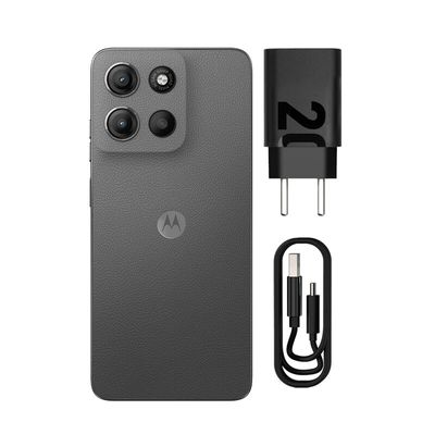Smartphone Motorola Moto G15 256GB - Grafite, 12GB Ram Boost, Câmera 50MP, Selfie 8MP e Tela 6,7"