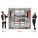 Guarda Roupa Casal 8 Portas 4 Gavetas Espelho 1096 Carraro - Branco Branco