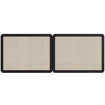 Cabeceira Cama Box Casal Queen Painel Com Telinha 160cm Moss A03 Nero - Lyam Decor