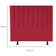 Cabeceira Estofada Cama Queen 160 Cm Luísa Suede E Frame Cor:vermelho