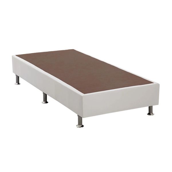 Base Ortobom Sommier Solteiro Branca 88x188x23cm Base Ortobom Sommier Solteiro Branca 88x188x23cm