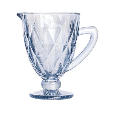 Jarra de Vidro Lyor Diamond Azul Metalizado 1,1l