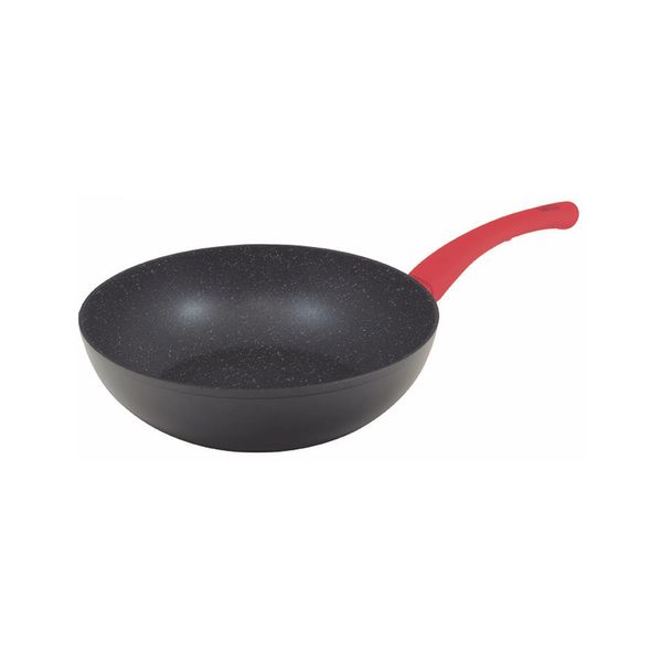 Frigideira Antiaderente Bergner Wok Toledo San Ignacio em Alumínio Forjado Preto 26cm Frigideira Antiaderente Bergner Wok Toledo San Ignacio em Alumínio Forjado Preto 26cm