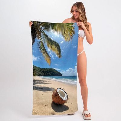 Toalha De Praia - Praia E Cocos Horizonte