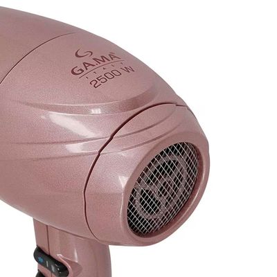 Secador de Cabelos GA.MA Italy Keration 4D Íon Plus 2100W Rose e Preto / Bivolt