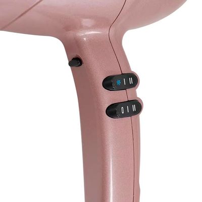 Secador de Cabelos GA.MA Italy Keration 4D Íon Plus 2100W Rose e Preto / Bivolt